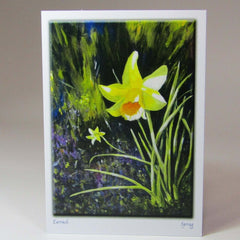 Art Card, 'Spring Daffodils', by Nuala Brett-King