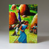 Art Card by, 'Jobs for the Girls II', by Noreen Sadler - Parade Handmade