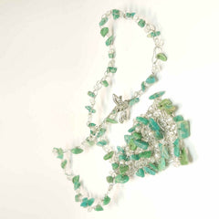 Aventurine Gemstone Necklace, By Lapanda Designs
