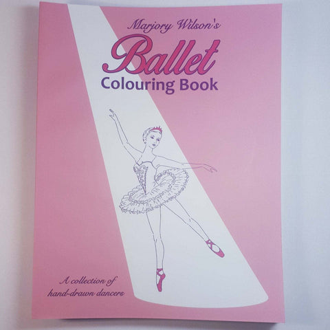 Ballet Colouring Book, By Marjory Wilson - Parade Handmade