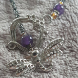 Baroque Pearl Necklace. Dragonfly Clasp, By Lapanda Designs - Parade Handmade
