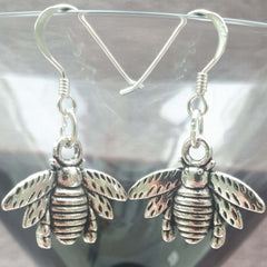 Bee Charm Earrings, By Lapanda Designs