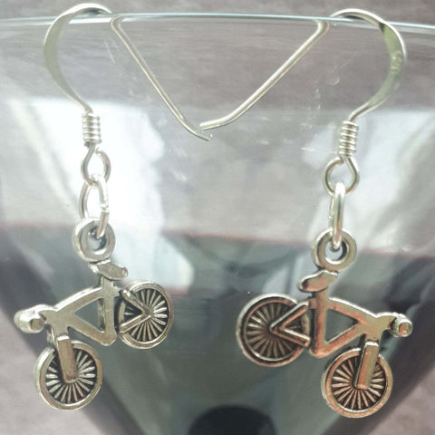 Bicycle Charm Earrings, By Lapanda Designs - Parade Handmade