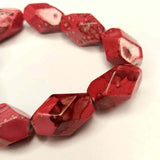  Big Zingy Summer Bracelet in Red by Lapanda Designs - Parade Handmade Ireland