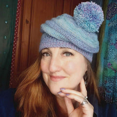 Blue Bobble Hat by Shoreline