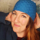 Blue Ribbed Headband come Neck Warmer by Shoreline - Parade Handmade West of Ireland