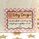 Ditsy-Designs Tag, Parade-Handmade