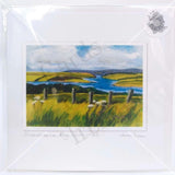 Broadhaven Bay, Belmullet, Art Card, By Jane Dunn - Parade Handmade