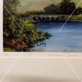 Burrishoole Bridge Framed Limited Edition 8"x10" Print - 3 of 50 by Nuala Brett- King - Parade Handmade Ireland