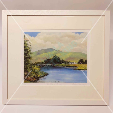 Burrishoole Bridge Framed Limited Edition 8"x10" Print - 3 of 50 by Nuala Brett- King - Parade Handmade