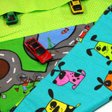 Car Carrier with Dog Pattern, by Jada Crafts Ireland - Parade Handmade