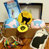 Cat Bookmark Gift Set - 4 Varied Cat Themed Gifts in a Recycled Box - Parade Handmade