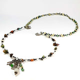 Gemstone Charm Necklace, By Lapanda Designs. Parade-Handmade