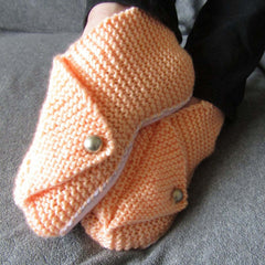 Chinese Style Little Peach Slippers, By Shoreline
