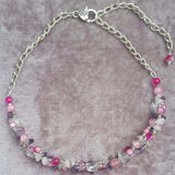 Chunky Cluster Necklace In Pink, By Lapanda Designs - Parade Handmade