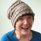 Coffee Cable Knit Bucket Hat, By Jo's Knits - Parade Handmade