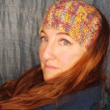 Colourful Yellow Headband come Neck Warmer by Shoreline - Parade Handmade co Mayo Wild Atlantic Way