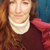 Cream Cable Knit Headband come Neck Warmer by Shoreline - Parade Handmade Newport