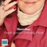Cream Cable Knit Headband come Neck Warmer by Shoreline - Parade Handmade Ireland Wild Atlantic Way - Parade Handmade