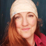 Cream Cable Knit Headband come Neck Warmer by Shoreline - Parade Handmade Co Mayo