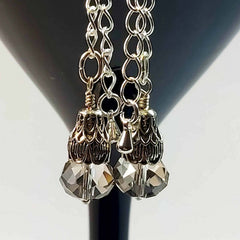 Crystal Deco Drop Earring, By Lapanda Designs