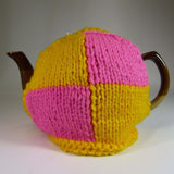 Delicious, battenburg slice style Tea Cosy, by Shoreline - Parade Handmade