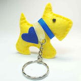 Dog Keyring in Fabulous Felt, By Ditsy Designs - Parade Handmade