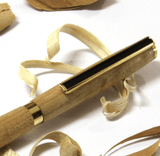 Elegant Hand Turned Hardwood Ball Point Pen, By Frank McNeela - Parade Handmade Ireland