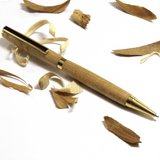 Elegant Hand Turned Hardwood Ball Point Pen, By Frank McNeela - Parade Handmade