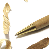 Elegant Hand Turned Hardwood Ball Point Pen, By Frank McNeela - Parade Handmade Newport