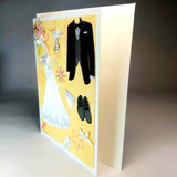 Elegant Handmade Wedding Card Deluxe By Ann Henrick - Parade Handmade Ireland