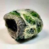 Felt Scarf Cuff In Greens, By Parade-Handmade