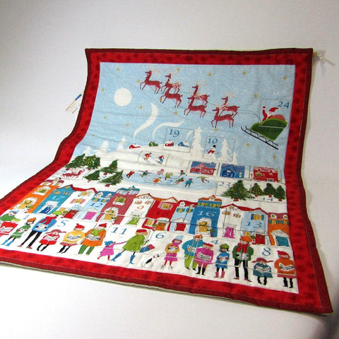 Choose a festive handmade Advent calender as a family heirloom, By Sew What's New - Parade Handmade