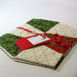Festive Patchwork Table Runner, By 'Sew What's New', Bernadette Walsh - Parade Handmade