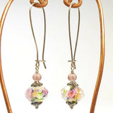 Floral Crystal Earrings, By Lapanda Designs - Parade Handmade