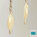 Fresh Water Pearl and Crystal Earrings, by Lapanda Designs - Parade Handmade Ireland