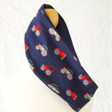 Funky Kids' Headband/Neck Warmer With Tractors, By JaDa Crafts Ireland - Parade Handmade