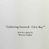 Gathering Seaweed Art Card, By Noreen Sadler - Parade Handmade Co Mayo
