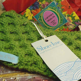 Gift Set - Headband/Neck Warmer in Lime with Matching Bracelet and Earrings - Parade Handmade Co Mayo Ireland