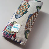 Glasses or Phone Pouches With Fish Images, By Parade - Parade Handmade