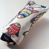 Glasses or Phone Pouches With Fish Images, By Parade - Parade Handmade