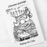 Gnome Christmas Card Pack of 4, printed and handmade 4"x6", by Amanda Coen - Parade Handmade Ireland