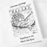 Gnome Christmas Card Pack of 4, printed and handmade 4"x6", by Amanda Coen - Parade Handmade