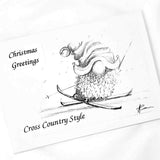 Gnome Christmas Card Pack of 4, printed and handmade 4"x6", by Amanda Coen - Parade Handmade Ireland