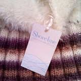 Handknit, luxe woollen collar, cream and beige. By Shoreline - Parade Handmade Ireland