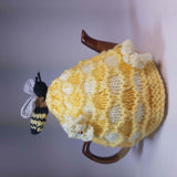 Honeycomb Tea Cosy with Bee, By Shoreline - Parade Handmade Ireland