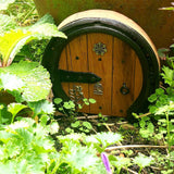 Horseshoe door, Fairy Door with Bird, by Liffey Forge - Parade Handmade Ireland