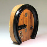 Horseshoe door, Fairy Door with Bird, by Liffey Forge - Parade Handmade