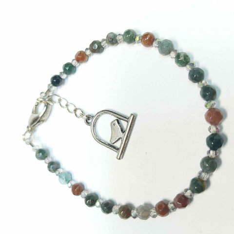Fancy Jasper Gemstone Bracelet, By Lapanda Designs - Parade Handmade