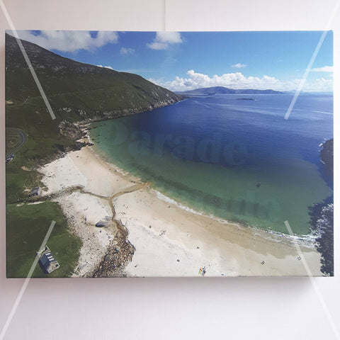Keem Bay Aerial Shot, Canvas Print, by Kevin Smith - Parade Handmade